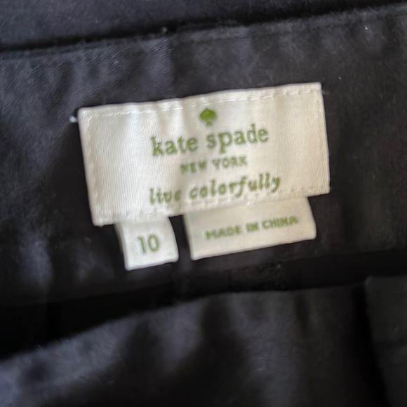 🔥 Kate Spade, black pants, size 10 - Picture 3 of 7